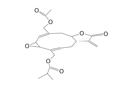 (2R,3S,7R,8S)-2,3-EPOXY-14-ACETOXY-15-(2-METHYL)PROPANOYLOXY-MELAMPA-1(10),4,11(13)TRIEN-8,12-OLIDE
