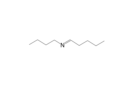 1-Butanamine, N-pentylidene-