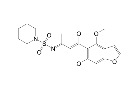 ENAMINE-DERIVATIVE-OF-4-METHOXY-6-HYDROXY-COUMARONE