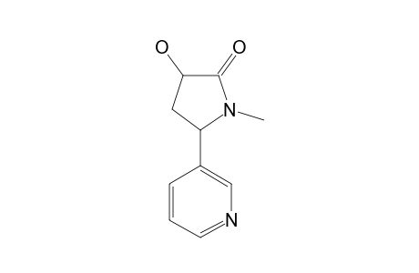3-HYDROXY-1-METHYL-5-(3-PYRIDYL)-2-PYRROLIDINONE