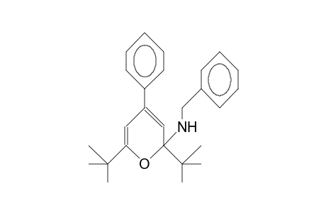 2,6-Bis(T-butyl)-4-phenyl-2-benzylamino-2H-pyran