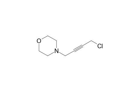 4-(4-Chloranylbut-2-ynyl)morpholine