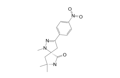 1-METHYL-3-(4-NITROPHENYL)-6-OXO-8,8-DIMETHYL-1,2,7-TRIAZASPIRO-[4,4]-NON-2-ENE
