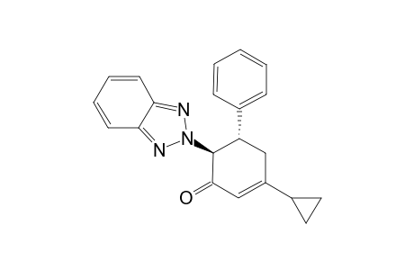 TRANS-6-(BENZOTRIAZOL-1-YL)-5-PHENYL-3-CYCLOPROPYL-CYCLOHEX-2-ENONE