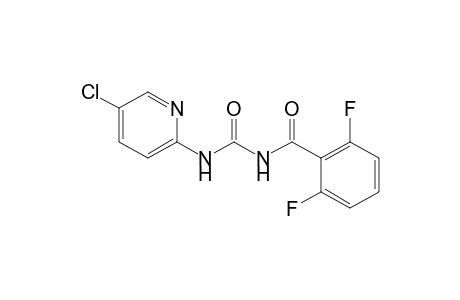 Benzamide, N-[[(5-chloro-2-pyridinyl)amino]carbonyl]-2,6-difluoro-