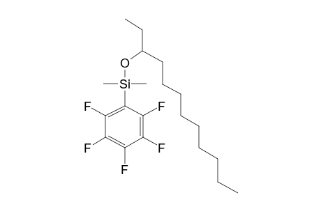 [(1-Ethyldecyl)oxy](dimethyl)(2,3,4,5,6-pentafluorophenyl)silane