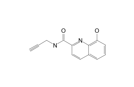 N-PROPARGYL-8-HYDROXY-QUINOLINE-2-CARBOXAMIDE