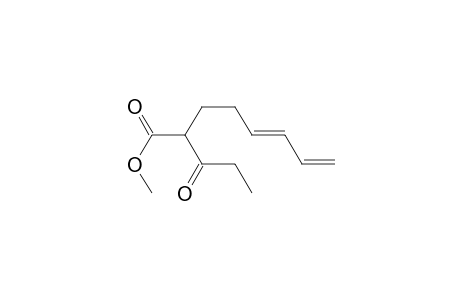 (5E)-2-(1-oxopropyl)octa-5,7-dienoic acid methyl ester