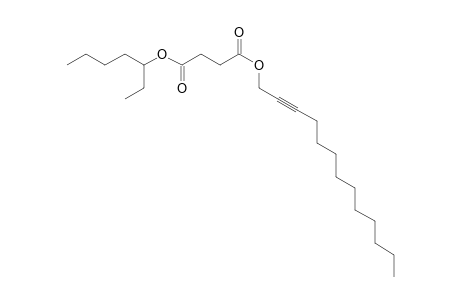 Succinic acid, tridec-2-yn-1-yl 3-heptyl ester