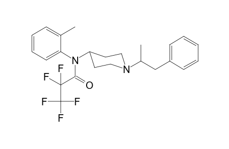 N-2-Methylphenyl-N-[1-(1-phenylpropan-2-yl)piperidin-4-yl]pentafluoropropanamide
