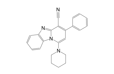 3-phenyl-1-(1-piperidinyl)pyrido[1,2-a]benzimidazole-4-carbonitrile