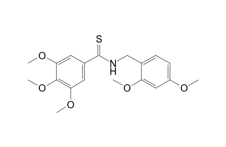 N-(2,4-Dimethoxybenzyl)-3,4,5-trimethoxybenzothioamide