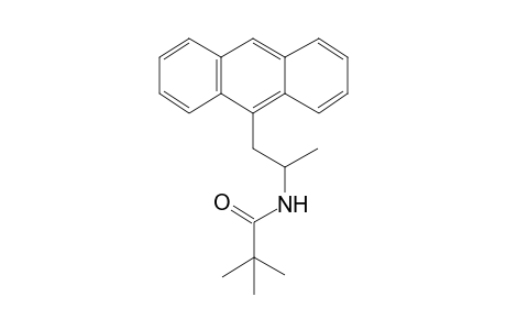 N-(1-anthracen-9-ylpropan-2-yl)-2,2-dimethyl-propanamide