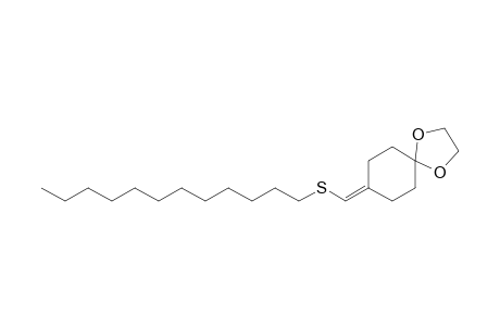 8-{(Dodecylsulfanyl)methylene}-1,4-dioxaspiro[4.5]decane