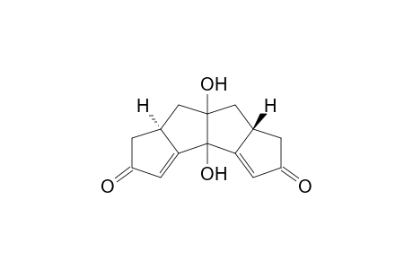 1.beta,8..beta.-Dihydroxy-3.alpha.,13-.beta.-tetracyclo[6.6.0.0(3,7).0(9,13)]tetradecan-6,9-dien-5,11-dione