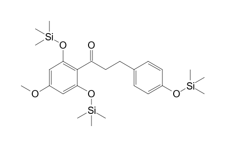 2',6',4-tris(trimethylsilyloxy)-4'-methoxydihydrochalcone
