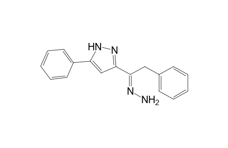 5-Phenyl-3-(.beta.-hydrazonophenylethyl)-pyrazole