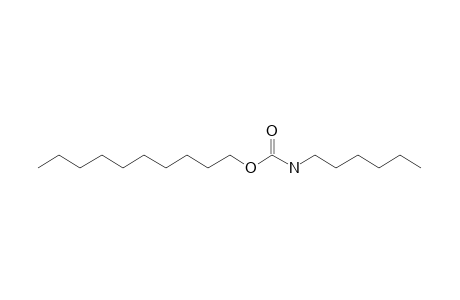 Carbonic acid, monoamide, N-hexyl-, decyl ester