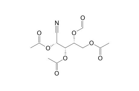 2,3,5-Tri-O-acetyl-4-O-formyl-D-lyxononitrile