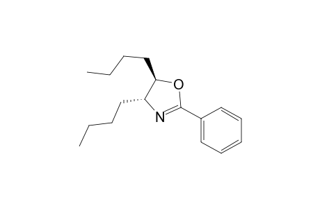 2-Oxazoline, 4,5-dibutyl-2-phenyl-, trans-