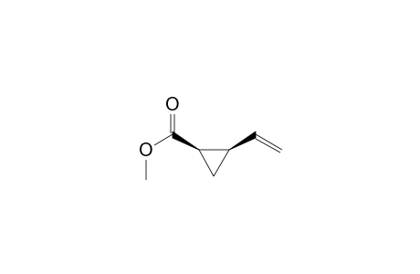 (1R,2R)-2-ethenyl-1-cyclopropanecarboxylic acid methyl ester