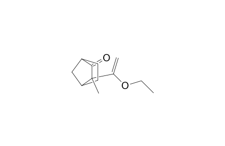 Bicyclo[2.2.1]heptan-2-one, 3-(1-ethoxyethenyl)-3-methyl-, endo-