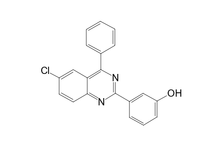 3-(6-Chloro-4-phenylquinazolin-2-yl)phenol