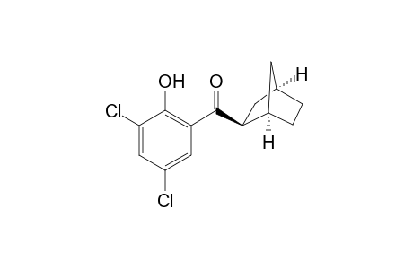 (-)-exo-Bicyclo[2.2.1]heptan-2-yl(3,5-dichloro-2-hydroxyphenyl)methanone