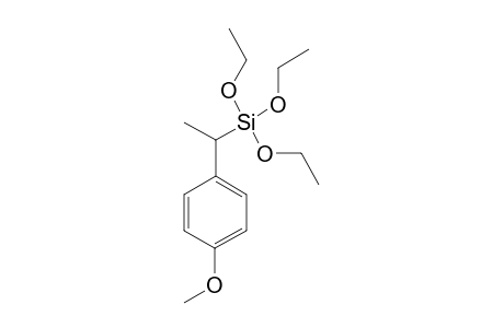 1-TRIETHOXYSILYL-1-(4-METHOXYPHENYL)-ETHANE;ALPHA-ISOMER