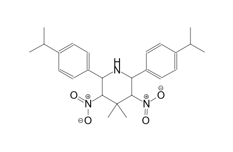 4,4-Dimethyl-3,5-dinitro-2,6-bis(4-propan-2-ylphenyl)piperidine