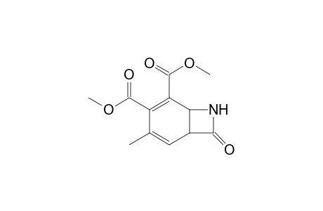 3-methyl-8-oxo-7-azabicyclo[4.2.0]octa-2,4-diene-4,5-dicarboxylic acid dimethyl ester