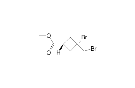METHYL_CIS-3-BROMO-3-BROMOMETHYLCYCLOBUTANE-1-CARBOXYLATE