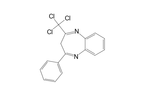 2-TRICHLOROMETHYL-4-PHENYL-3H-1,5-BENZODIAZEPINE