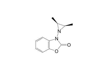 cis-3-(2,3-dimethyl-1-aziridinyl)-2-benzoxazolinone