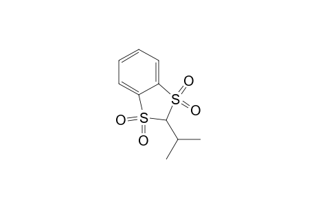 1,3-Benzodithiole, 2-(1-methylethyl)-, 1,1,3,3-tetraoxide
