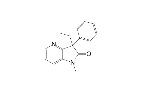 7-Ethyl-5-methyl-7-phenyl-pyrrolo[3,2-b]pyridin-6(7H)-one