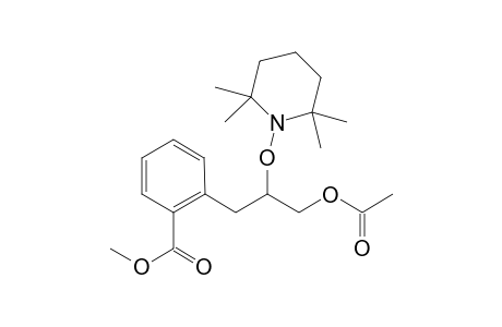 2-[3-Acetoxy-2-(2,2,6,6-tetramethyl-piperidin-1-yloxy)-propyl]-benzoic acid methyl ester