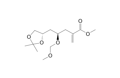 Methyl 4-methoxymethoxy-6,7-(isopropylidenedioxy)-2-methyleneheptanoate isomer