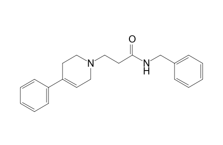 N-benzyl-3,6-dihydro-4-phenyl-1(2H)-pyridinepropionamide