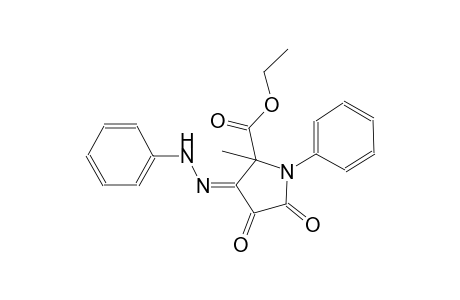 ethyl (3E)-2-methyl-4,5-dioxo-1-phenyl-3-(phenylhydrazono)-2-pyrrolidinecarboxylate