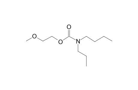 Carbonic acid, monoamide, N-propyl-N-butyl-, 2-methoxyethyl ester