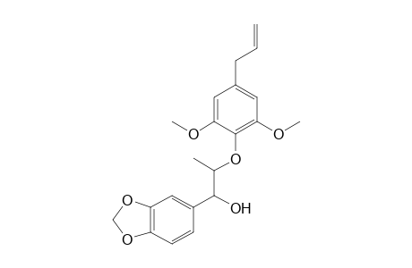 (threo)-3,4-(Methylenedioxy)-7-hydroxy-1'-allyl-3',5'-dimethpxy-8-O-4'-Neolignan