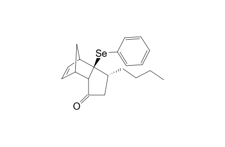 (5R,6R)-endo-5-n-Butyl-exo-6-phenylseleno-endo-tricyclo[5.2.1.0(2,6)]dec-8-en-3-one