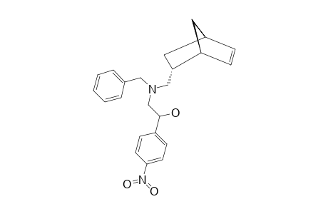 N-(2-HYDROXY-2-PARA-NITROPHENYLETHYL)-N-BENZYL-AMINOMETHYLBICYClO-[2.2.1]-HEPT-2-ENE