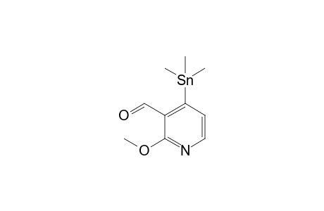 2-Methoxy-4-trimethylstannyl-3-pyridinecarboxaldehyde