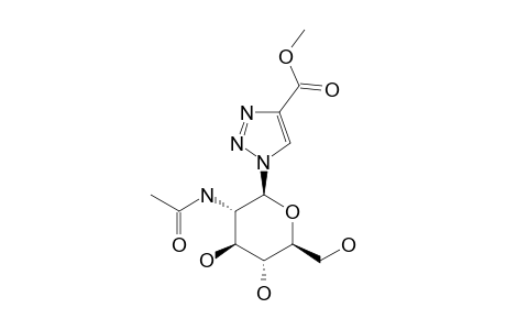 1-(2-ACETAMIDO-2-DEOXY-BETA-D-GLUCOPYRANOSYL)-4-METHOXYCARBONYL-1H-1,2,3-TRIAZOLE