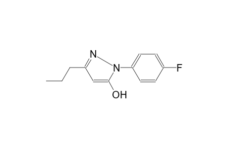 1H-pyrazol-5-ol, 1-(4-fluorophenyl)-3-propyl-