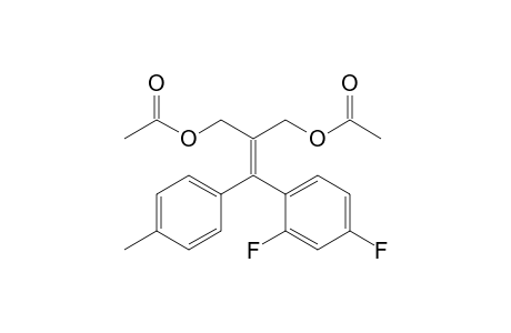2-[(4-Methylphenyl)(2,4-difluorophenyl)methylene]propan-1,3-diyl Diacetate