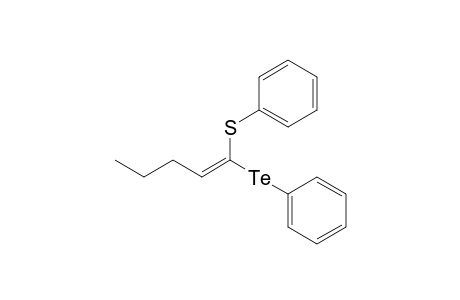 1-Phenylsulfanyl-1-phenyltellanyl-1-pentene