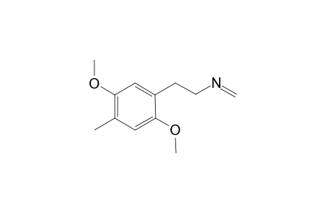 2,5-Dimethoxy-4-methylphenethylamine-A (CH2O,-H2O)